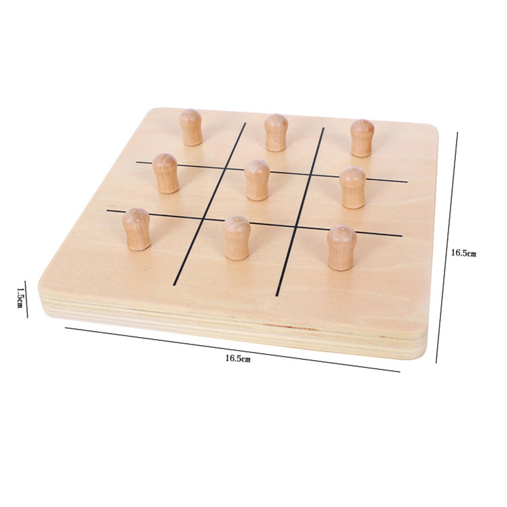 Wooden Peg Board Baby Finger Grasping Toy Playkit Early Education Aids