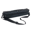 17 Holes Flute Case Cover Carrying Bag Black Plushed with Shoulder Strap