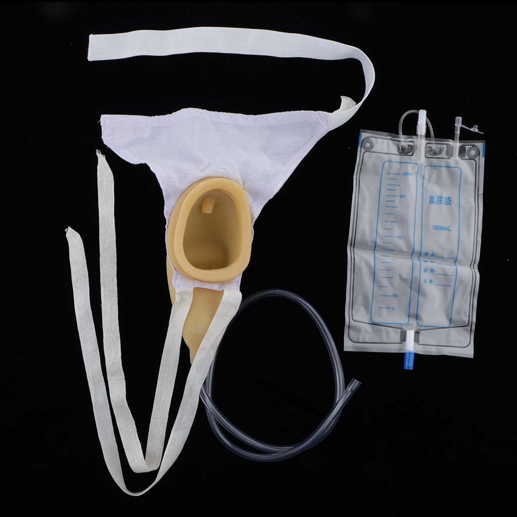 Female Urine Bag Urinal Pee Holder Incontinent Aid Urinary 1000ml Bladder