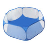 Foldable Play Pen Cage For Hamster Rabbit Guinea Pig Gerbil Mice Sky Blue