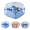 Foldable Play Pen Cage For Hamster Rabbit Guinea Pig Gerbil Mice Sky Blue