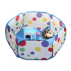 Foldable Play Pen Cage For Hamster Rabbit Guinea Pig Gerbil Mice Blue