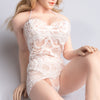 1/6 Lace Dress for 12inch Hot Toys Female Action Figure  White