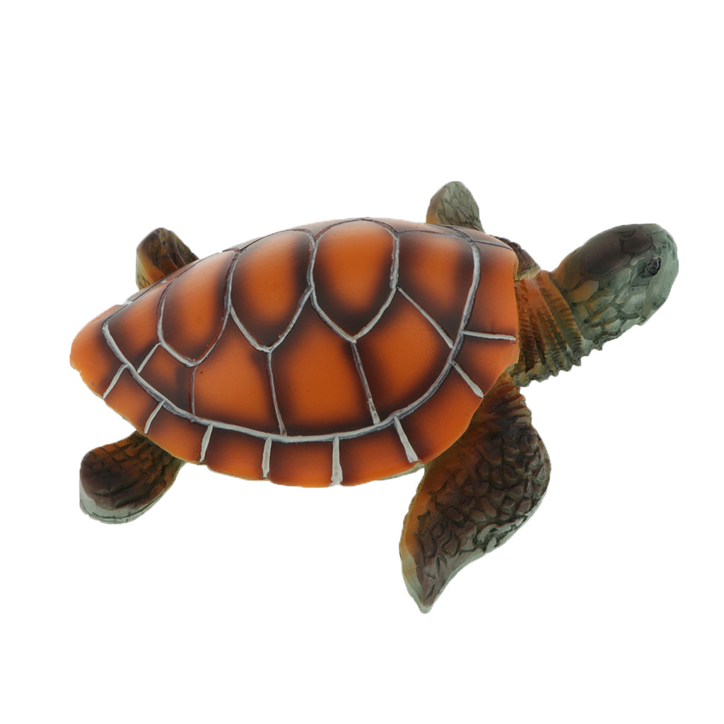 Aquarium Fish Tank Terrarium landscaping Decor Ornament Simulation Turtle