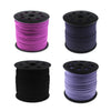 3mm 100yards velvet cord string rope jewelry making supplies Black