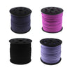 3mm 100yards velvet cord string rope jewelry making supplies Black