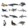 12 Pieces Realistic Sea Life Animal Model Figurine Kids Educational Toys