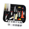 Jewelry Making Supplies Kit with Jewelry Tools, Beading Wires Zipper Case