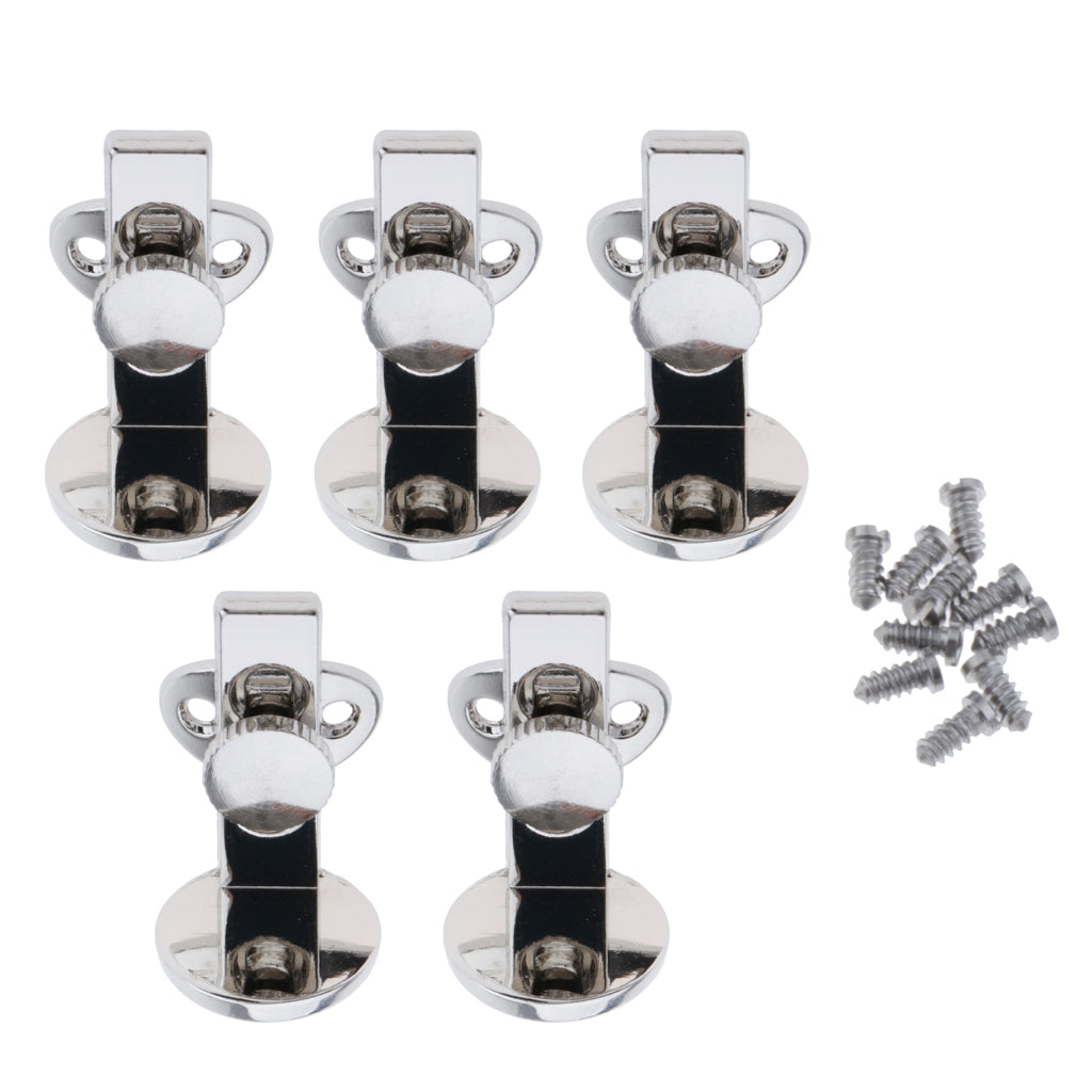 5pcs Adjustable Clarinet Thumb Rest Finger Protector w/Screws for Clarinet