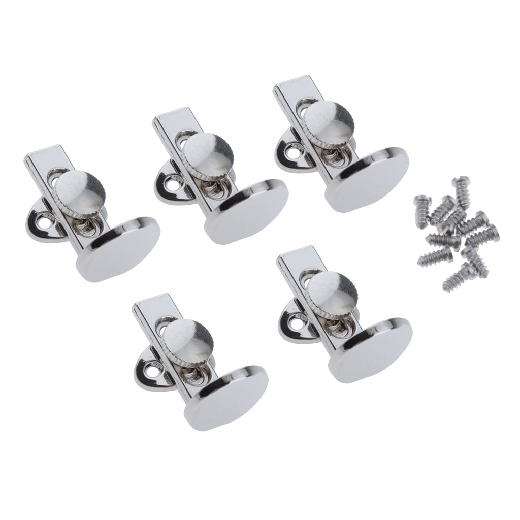 5pcs Adjustable Clarinet Thumb Rest Finger Protector w/Screws for Clarinet