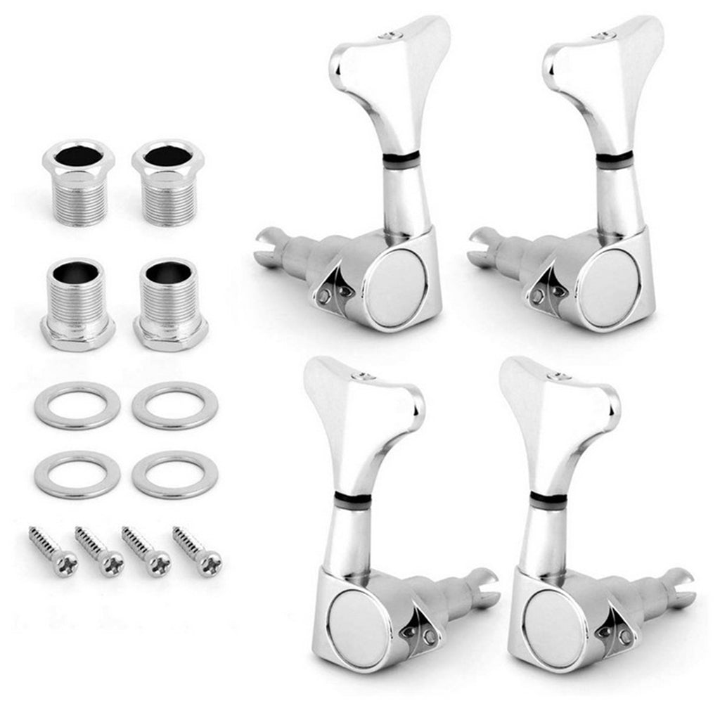 4Pcs String Tuning Pegs Machine Heads for Electric Bass 2L2R