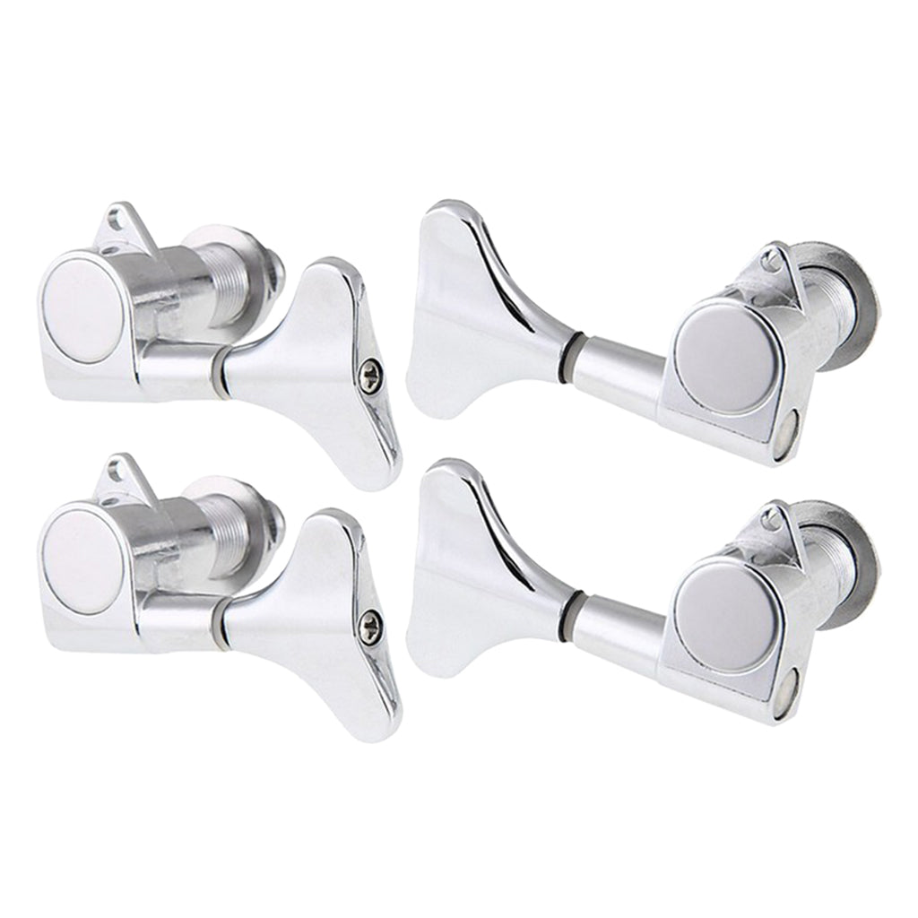 4Pcs String Tuning Pegs Machine Heads for Electric Bass 2L2R