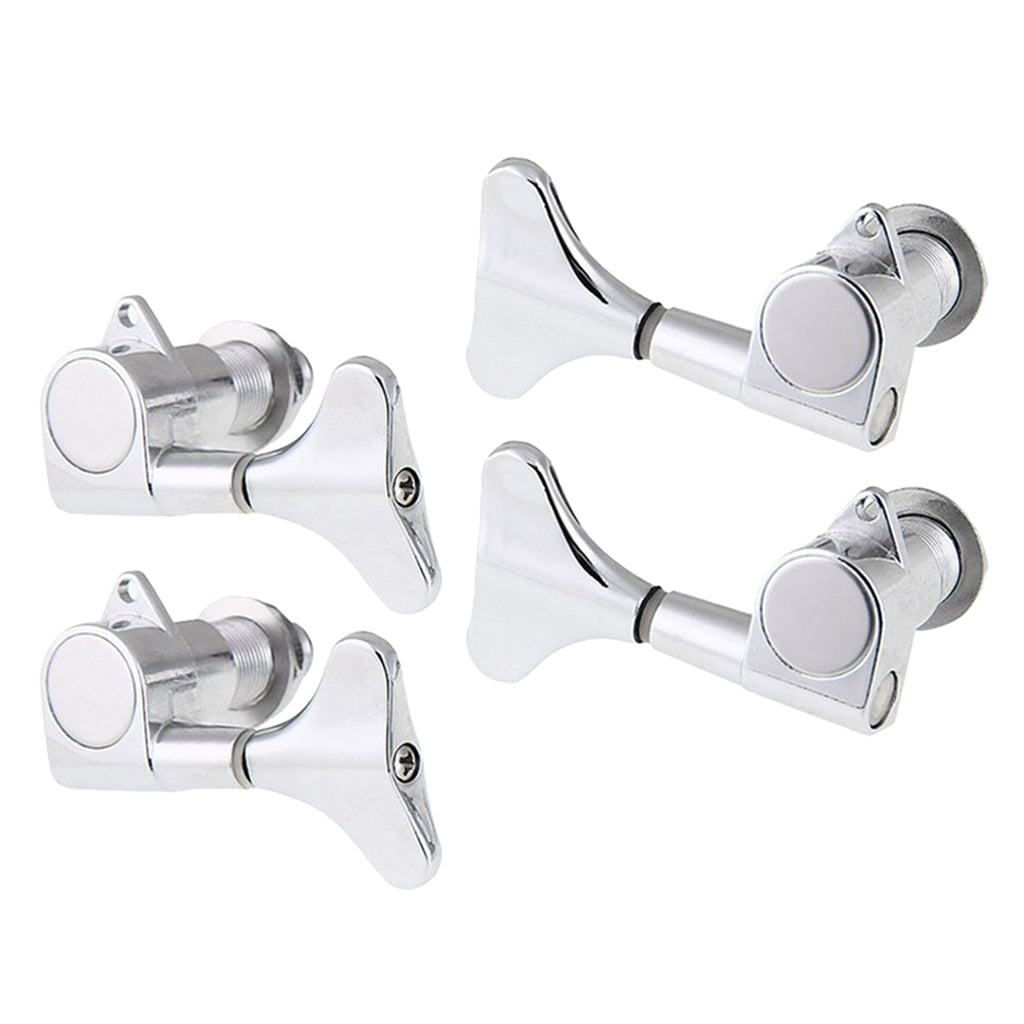 4Pcs String Tuning Pegs Machine Heads for Electric Bass 2L2R