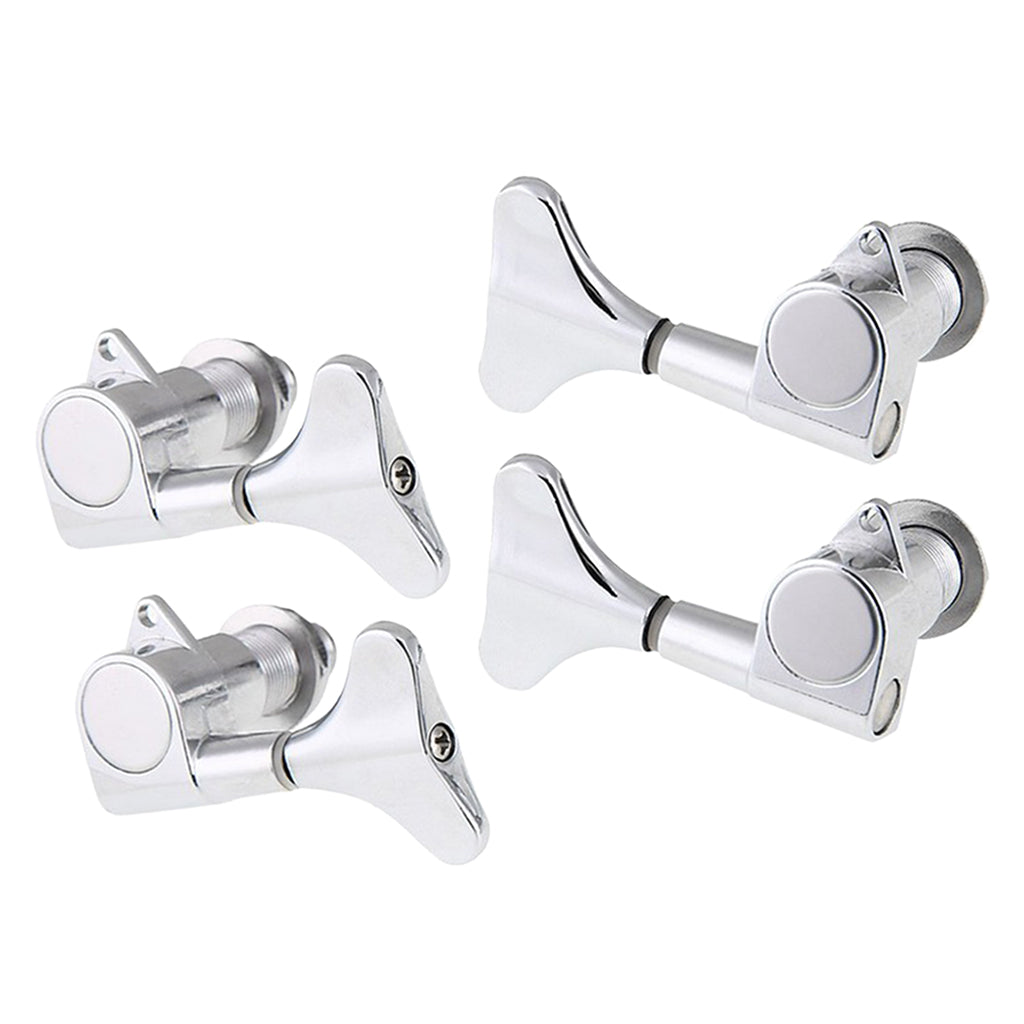 4Pcs String Tuning Pegs Machine Heads for Electric Bass 2L2R