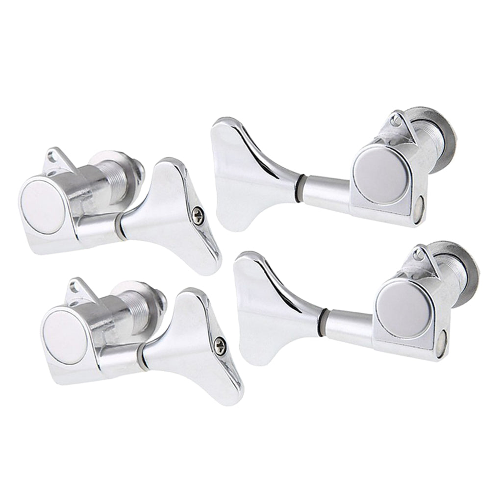 4Pcs String Tuning Pegs Machine Heads for Electric Bass 2L2R