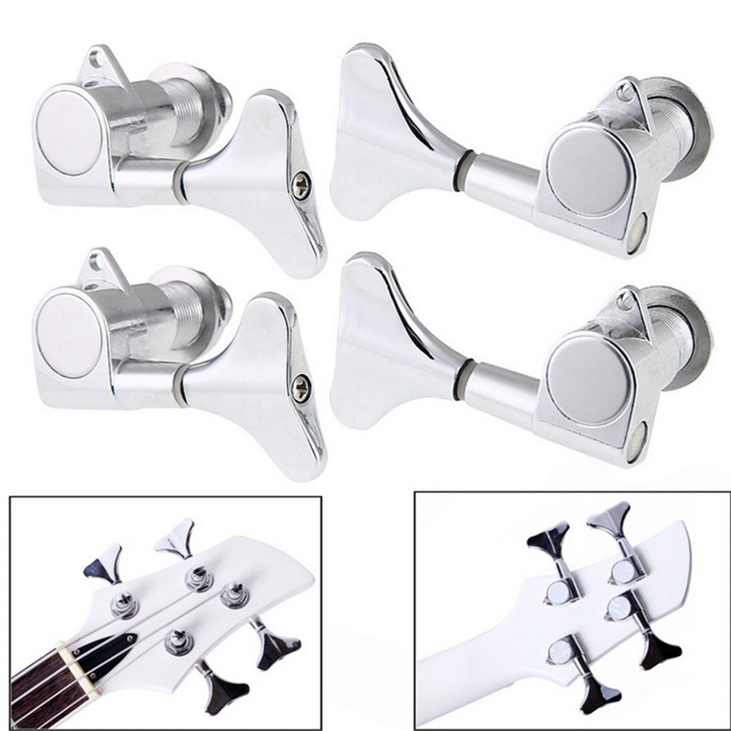 4Pcs String Tuning Pegs Machine Heads for Electric Bass 2L2R