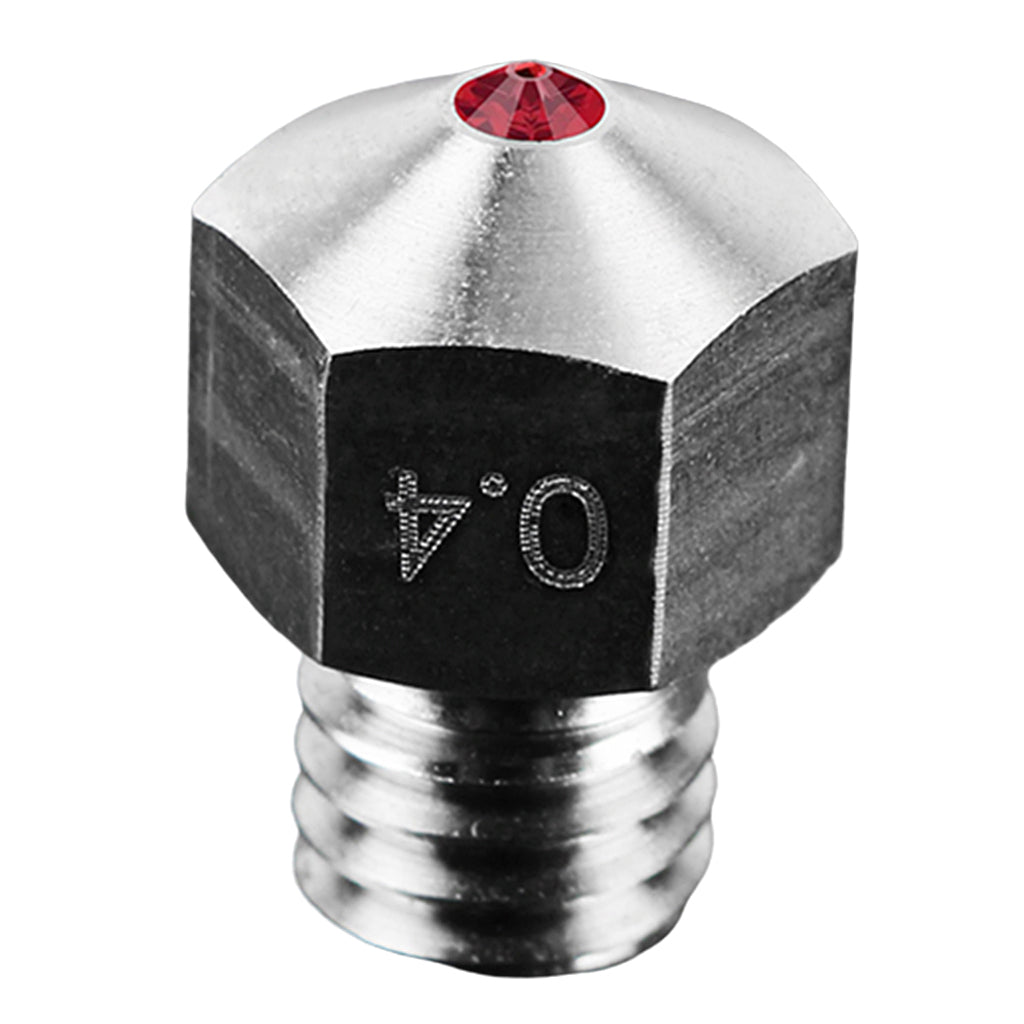 Extruder Ruby Nozzle MK8 0.4mm Nozzles Compatible With PETG ABS PET PEEK