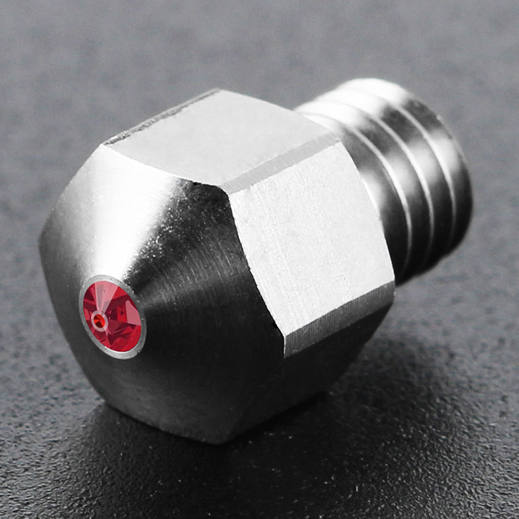 Extruder Ruby Nozzle MK8 0.4mm Nozzles Compatible With PETG ABS PET PEEK