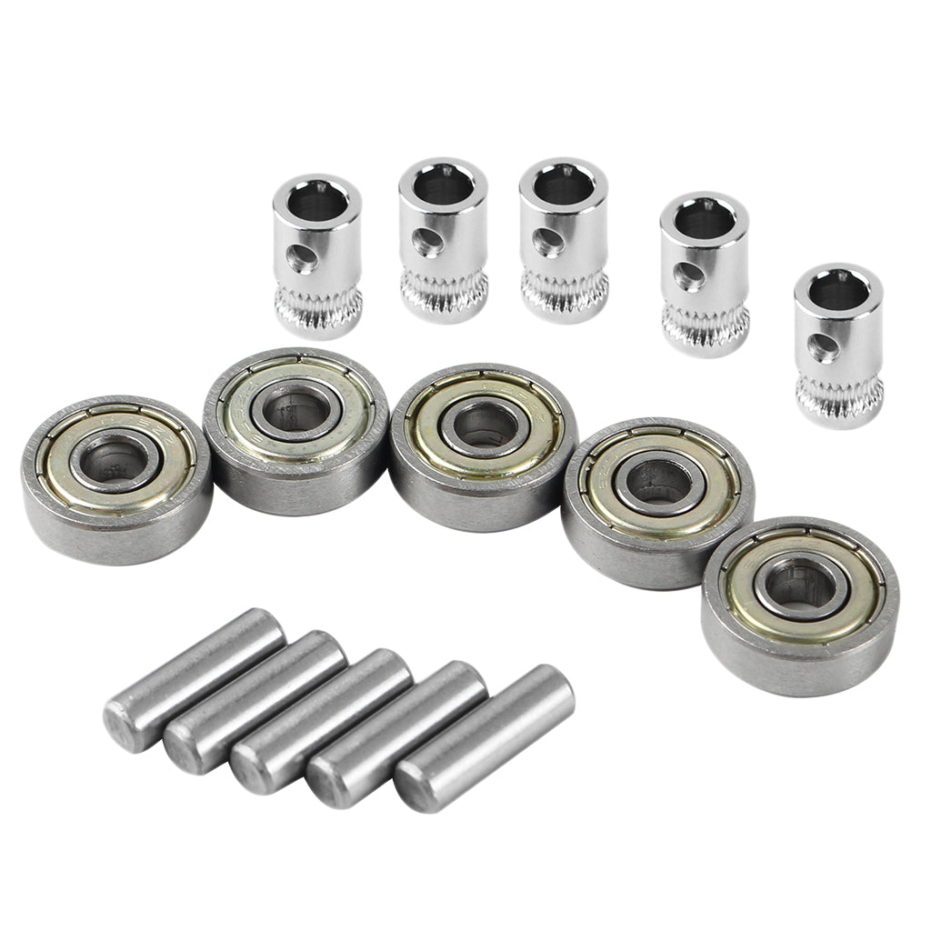 3D Printer Extruder Gears 625ZZ Bearings Shafts Kit for Mk3 MMU2 Set