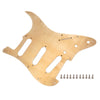 Bronze SSS Pickguard Guitar 11 Holes Scratch Plate for ST Guitar Accessories