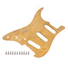 Bronze SSS Pickguard Guitar 11 Holes Scratch Plate for ST Guitar Accessories