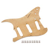 Bronze SSS Pickguard Guitar 11 Holes Scratch Plate for ST Guitar Accessories