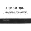 Silver High Speed USB3.0 Mobile HDD Portable External Hard Disk Driver 1T