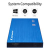 Blue High Speed USB 3.0 Mobile HDD Portable External Hard Disk Driver 500GB