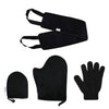 4 In 1 Back and Body Self Tanning Mitts Set Fake Tan Applicator Black 01