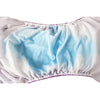 Reusable Adult Cloth Diapers Pants Washable One Size Incontinence Aid Blue