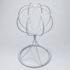 Balloon Shape Tabletop Decorative Metal Wig Hat Caps Holder Display Stand 22cm