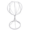 Balloon Shape Tabletop Decorative Metal Wig Hat Caps Holder Display Stand 27.5cm