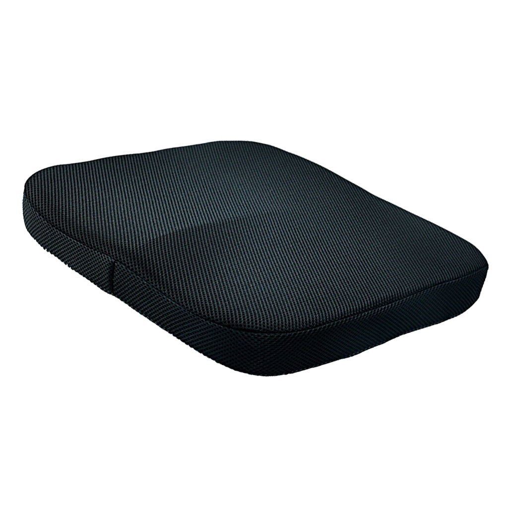 MemoryFoam Seat Pad Car Chair Seat Cushion Office Chair Wheelchair Mat Black