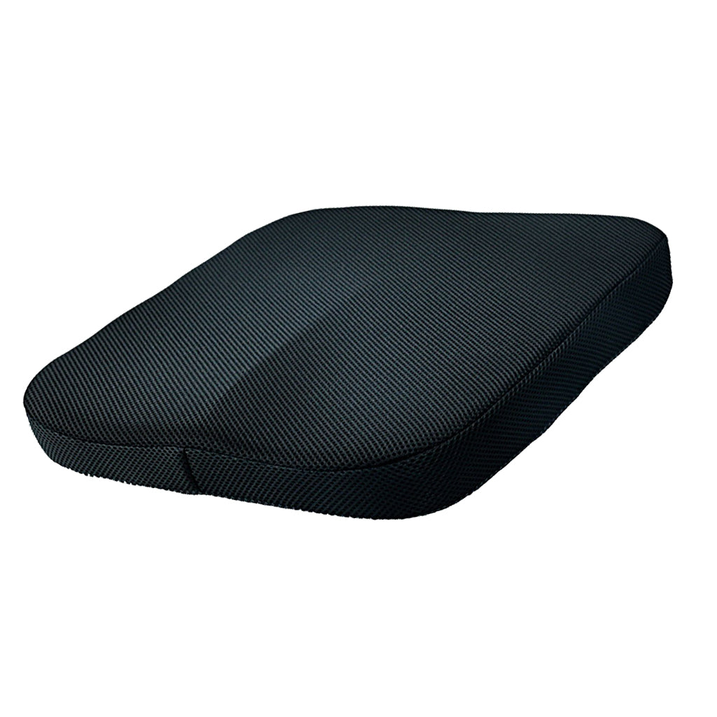 MemoryFoam Seat Pad Car Chair Seat Cushion Office Chair Wheelchair Mat Black