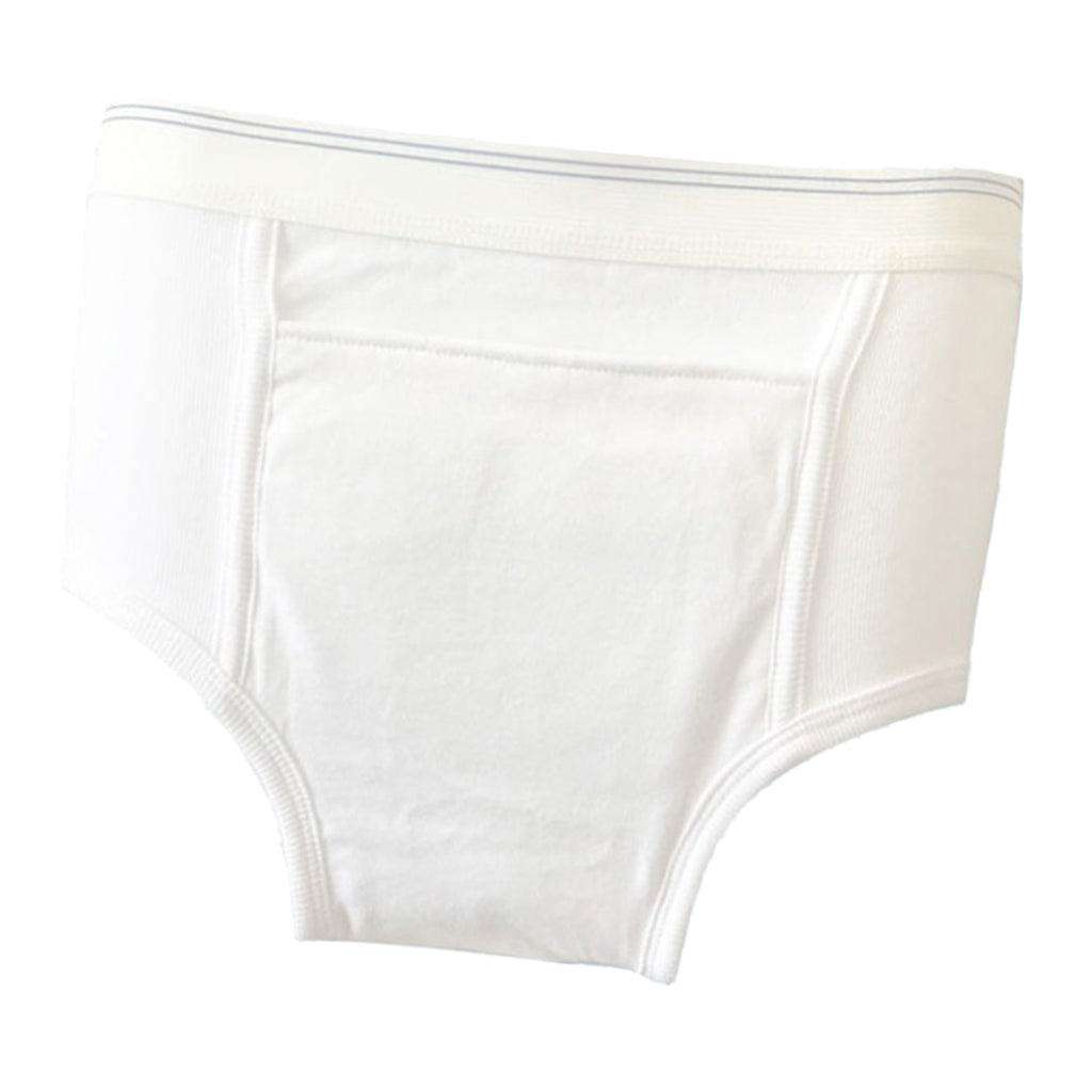 Washable Absorbency Incontinence Aid Cotton Underwear Briefs for Men XL