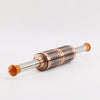 Traditional Brass Double Moxa Roll Burner Stick Moxibustion Therapy Stick