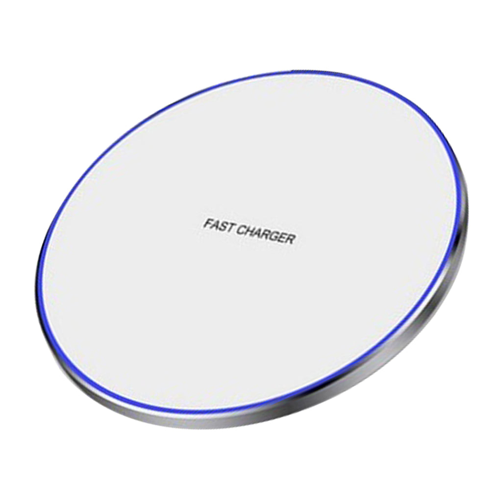 Wireless Charger 10W for Samsung Galaxy S9 S9 Plus Note 8 S6 Edge S7 Edge White