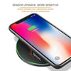 Wireless Charger 10W for Samsung Galaxy S9 S9 Plus Note 8 S6 Edge S7 Edge Black