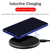 Wireless Charger 10W for Samsung Galaxy S9 S8 S8 Plus Note 8 Note 5 S7 Edge Black