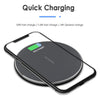 Wireless Charger 10W for Samsung Galaxy S9 S8 S8 Plus Note 8 Note 5 S7 Edge Black