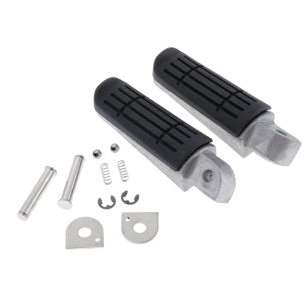 Rear Passenger Footrests Foot pegs for Yamaha FJR 1300 FZ6 S2 Naked FZR 600