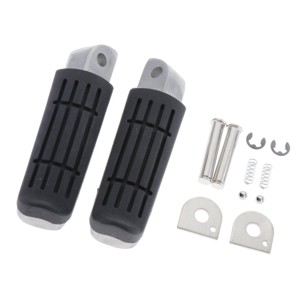 Rear Passenger Footrests Foot pegs for Yamaha FJR 1300 FZ6 S2 Naked FZR 600