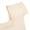 Reusable Washable Sweat-proof Armpit Body T Shirt with Underarm Sweat Pad  M