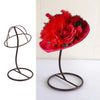 12'' Metal Wigs Holder Stand Caps Hanger Hats Display Holder Rack Copper