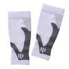 1 Pair Sports  Running Calf Compression Sleeves Leg Guard Wrap White XL