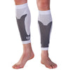 1 Pair Sports  Running Calf Compression Sleeves Leg Guard Wrap White XL