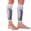 1 Pair Sports  Running Calf Compression Sleeves Leg Guard Wrap White XL