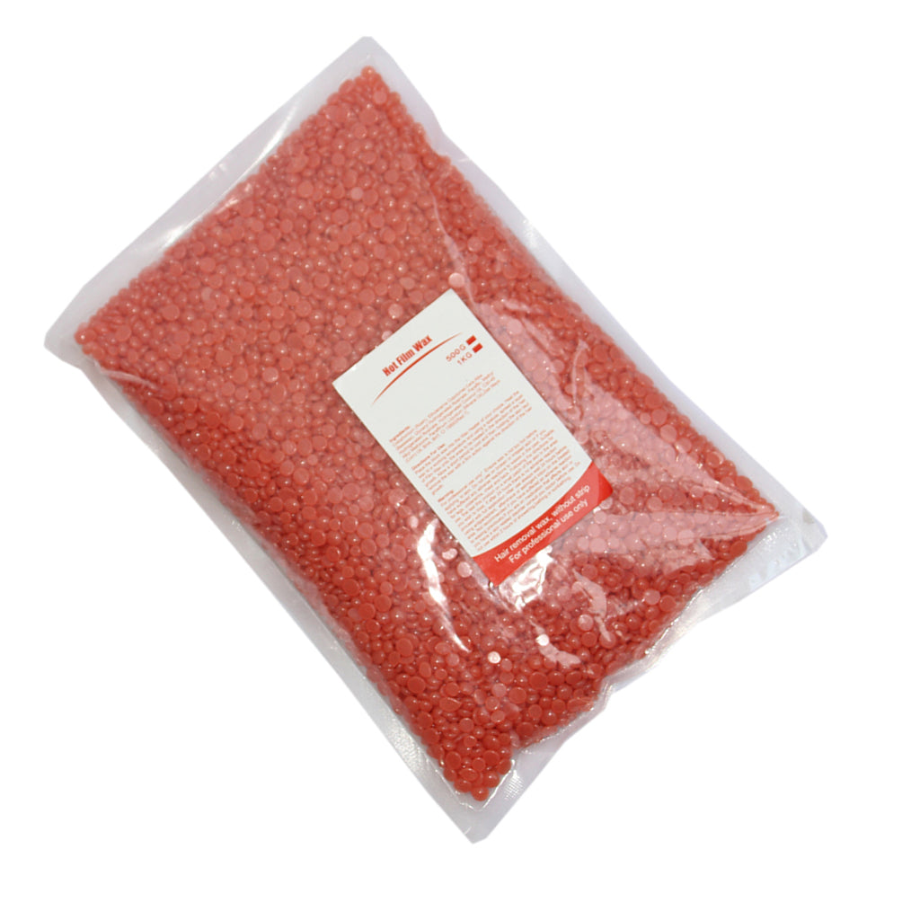 500g Hard Wax Bean Hair Removal Bikini Depilatory No Strip Pellet Strawberry