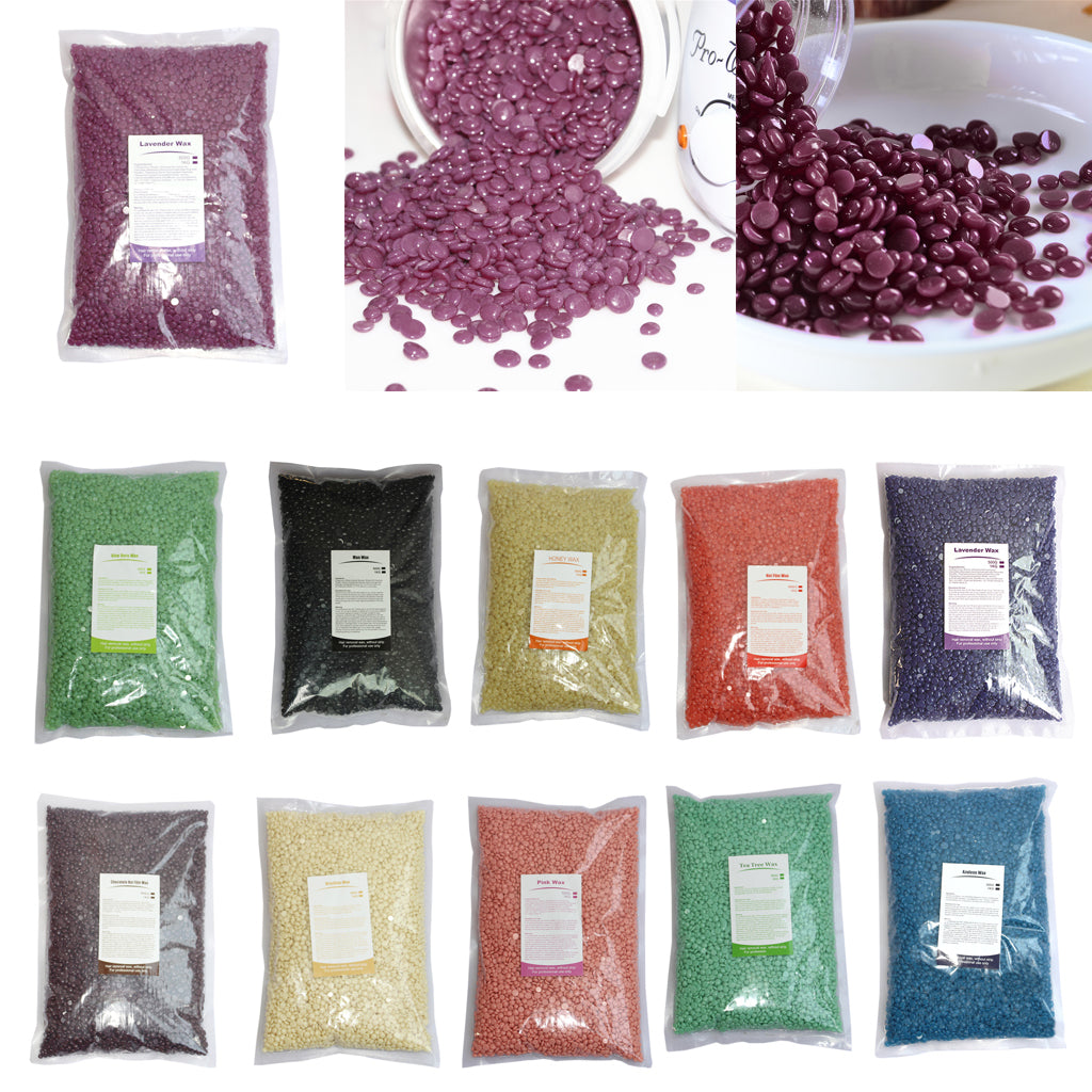 500g Hard Wax Bean Hair Removal Bikini Depilatory No Strip Pellet Chamomile