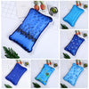 Ice Water Pillow Summer Cooling Cushion Mat for Home Car Office Dark Blue